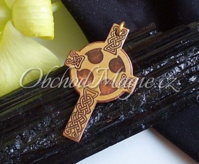 Amulety keltské -KELTSKÝ KŘÍŽ, amulet